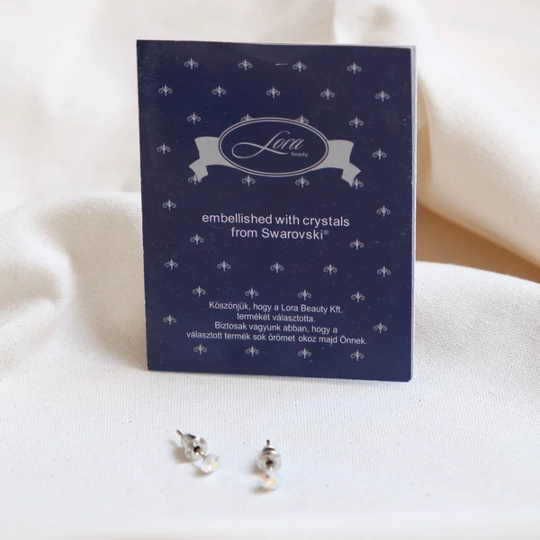 A & ONE Színes swarovski® köves női fülbevaló