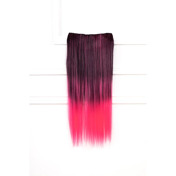 A & ONE Színes Egyenes Csatos Póthaj 60 cm