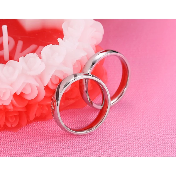 A & ONE Ezüst Színű Rozsdamentes Acélból Készült Gyűrű Real Love Felirattal