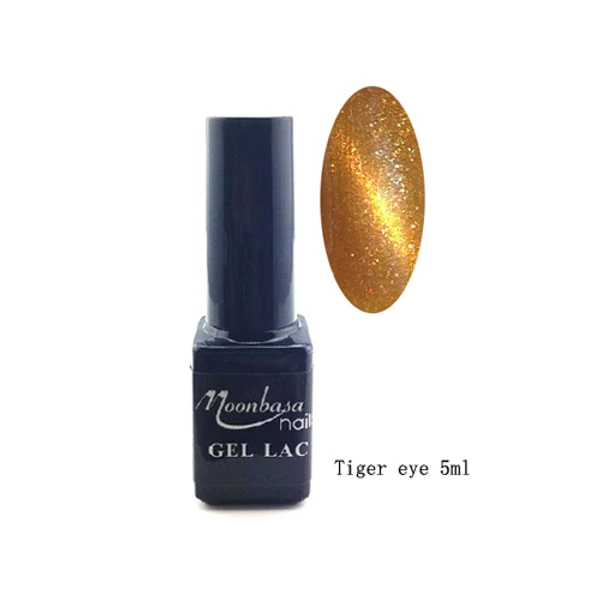 Moonbasa Tiger eye gél lakk 5ml #801 Borostyán