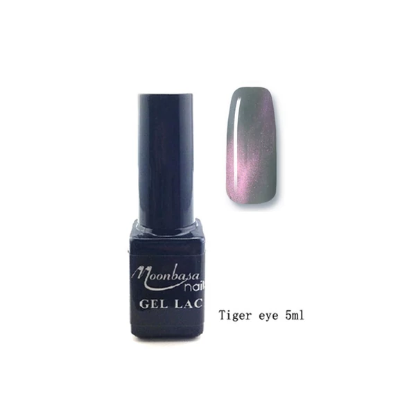 Moonbasa Tiger eye gél lakk 5ml #848 Hidegszürke