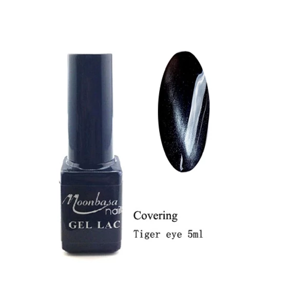 Moonbasa Tiger eye covering gél lakk 5ml #852 Ezüst