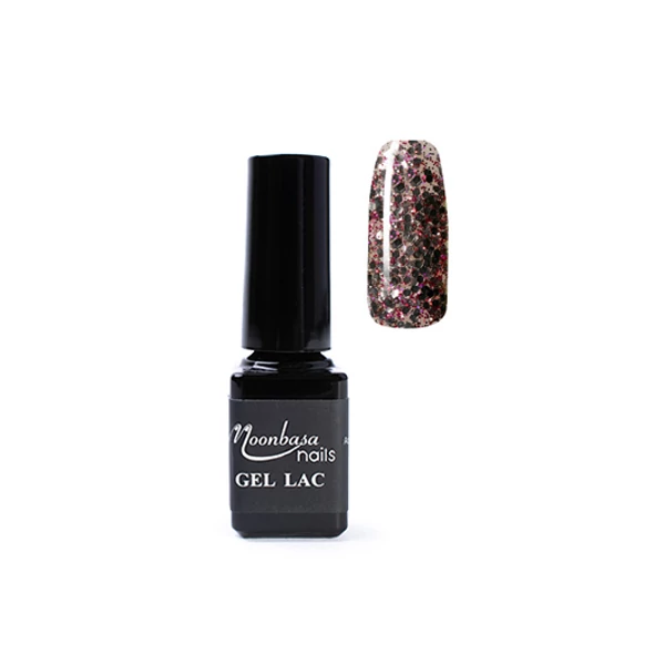 Moonbasa ONE step 5ml #259 Rózsaszín-ezüst flitterálom
