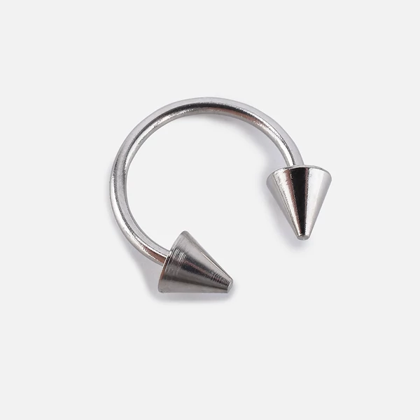 A & ONE Ezüst Színű Patkó Piercing