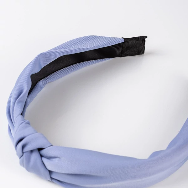 A & ONE Sötétkék Textil Hajpánt