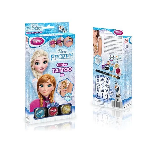 Tytoo Disney Jégvarázs Csillámtetoválás Szett