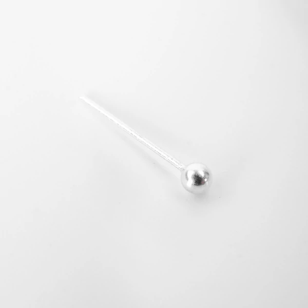 A & ONE Apró Ezüst Gömb Formájú Orr Piercing
