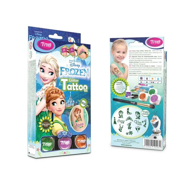Tytoo Disney Jégvarázs Party Láz Csillámtetoválás Szett
