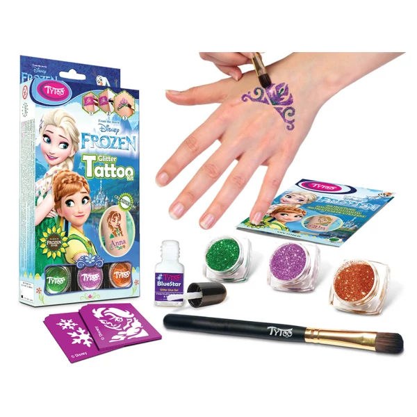Tytoo Disney Jégvarázs Party Láz Csillámtetoválás Szett