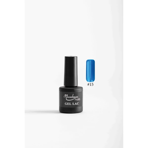 Moonbasa 6ML gél lakk #015 Kék