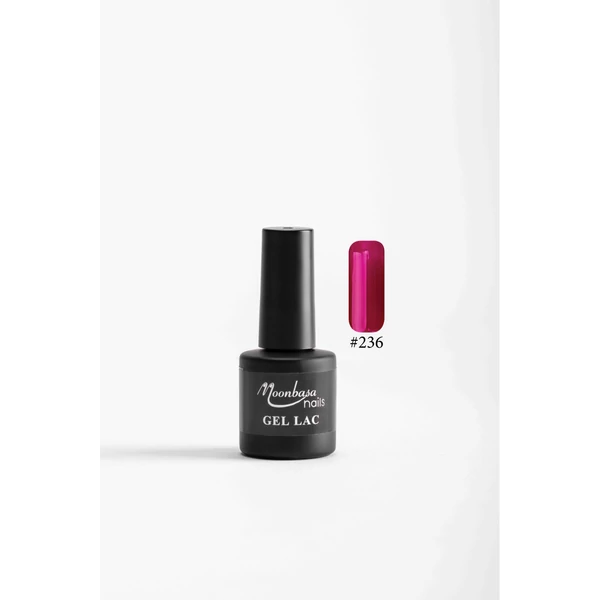 Moonbasa 6ML gél lakk #236 Sötét neon magenta