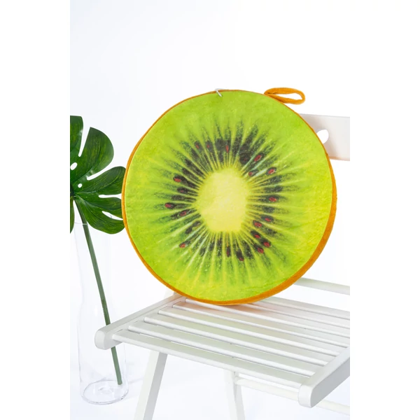 A & ONE Kiwi mintájú puha plüss székpárna