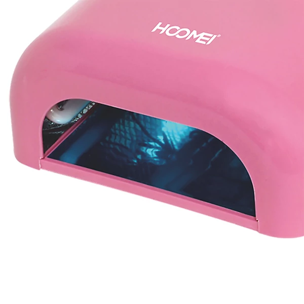 Hoomei Rózsaszínű UV/LED Lámpa 4 x 9W