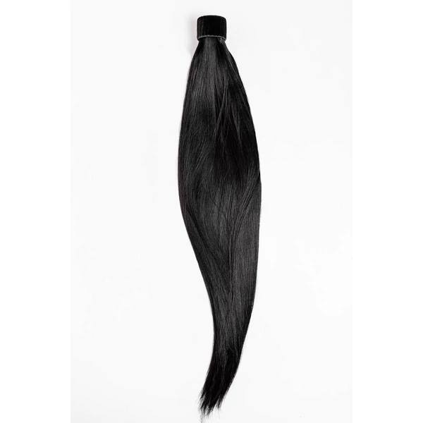 A & ONE Fekete Póthaj Copfhoz 55 cm