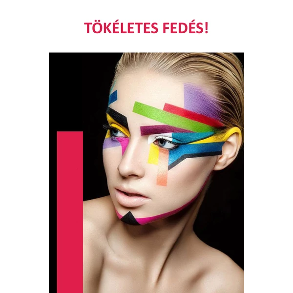 Borrence Test És Arc Festék 12 Színnel
