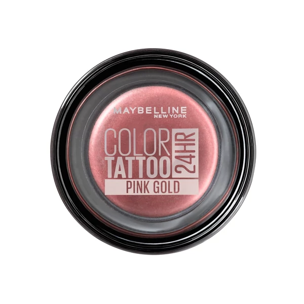 Maybelline Color Tattoo 24H Géles Hosszantartó Szemhéjpúder -- 65 Pink Gold