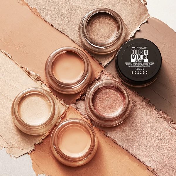 Maybelline Color Tattoo 24H Géles Hosszantartó Szemhéjpúder -- 65 Pink Gold