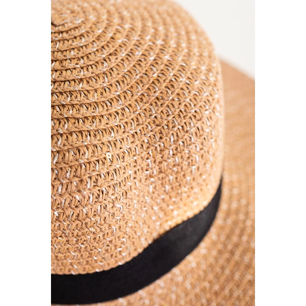 Fekete Szalag Díszítésű Női Kalap