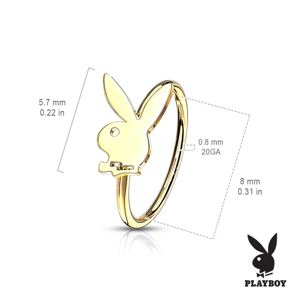 Playboy Nyuszis Rózsaarany Színű