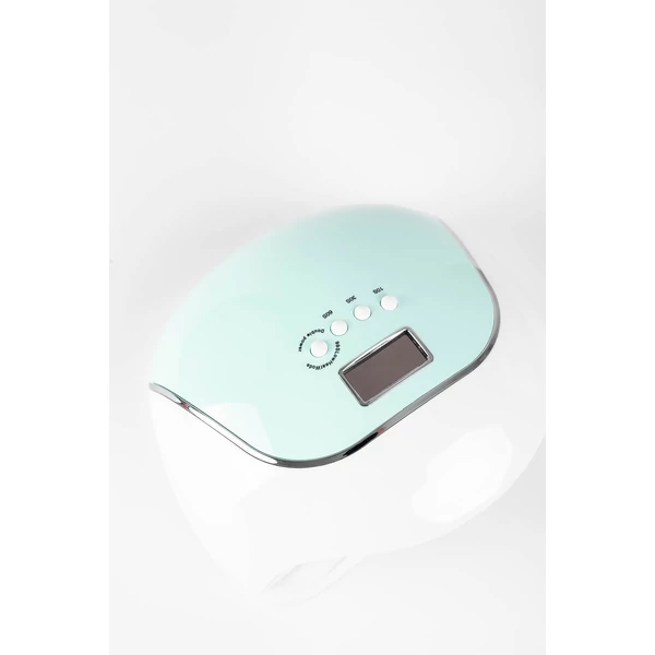 Zöld-Fehér Színű Köröm- És Gélszárító UV/LED Lámpa 120W