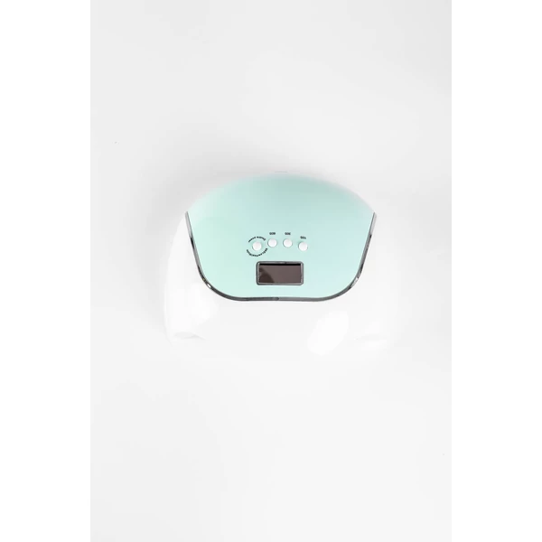 Zöld-Fehér Színű Köröm- És Gélszárító UV/LED Lámpa 120W