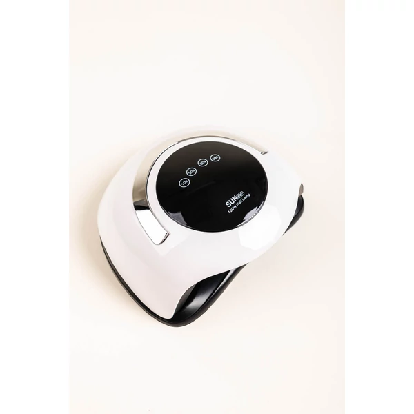 Fekete-Fehér Köröm- És Gélszárító UV/LED Lámpa Érintős Gombokkal, 120 W
