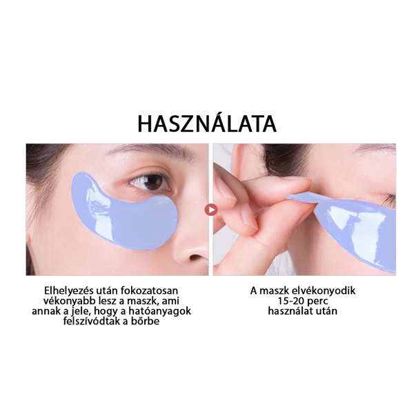 LANBENA Zöld Kollagénes Szemmaszk
