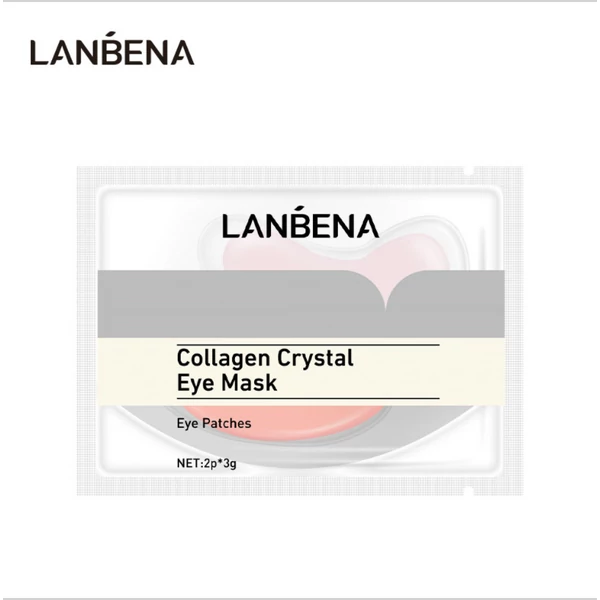 LANBENA Rózsaszín Kollagénes Szemmaszk, 2 db