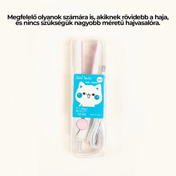 Fehér Mini Utazó Hajvasaló