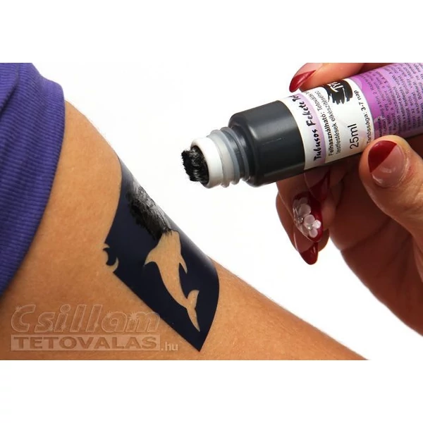 TyToo Tartós Fekete Testfesték, 25 ml