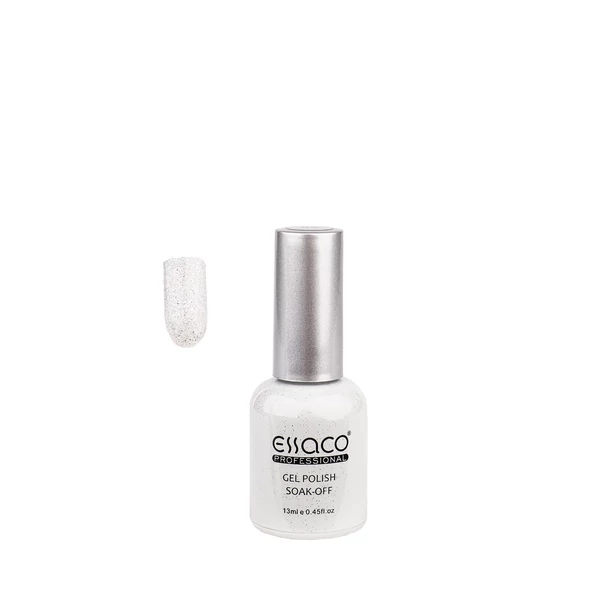 Essaco Világos Ezüst Színű Géllakk 13 ml - 66