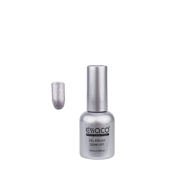 Essaco Fémes Ezüst Színű Géllakk 13 ml - 89