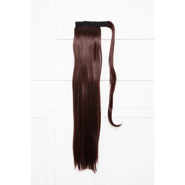 A & ONE Középbarna Egyenes Póthaj Copfhoz 80 cm