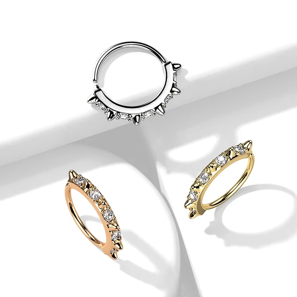 A & ONE Aranyozott Réz Karika Orr/Fül Piercing