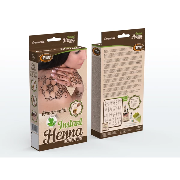 TyToo Instant Ornamental Henna Szett