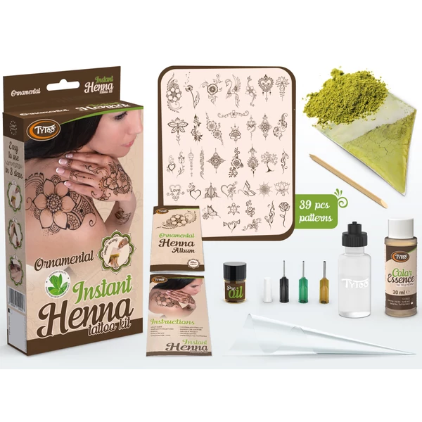 TyToo Instant Ornamental Henna Szett