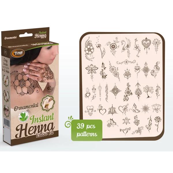 TyToo Instant Ornamental Henna Szett