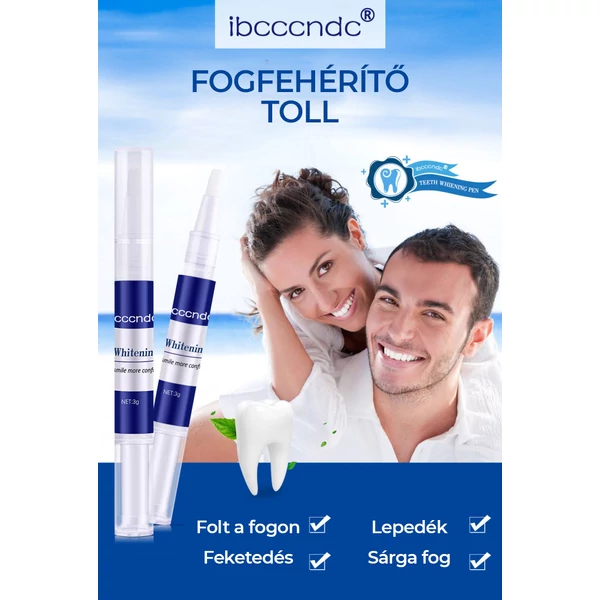 IBCCNDC Fogfehérítő Toll Három Darabos Kiszerelésben