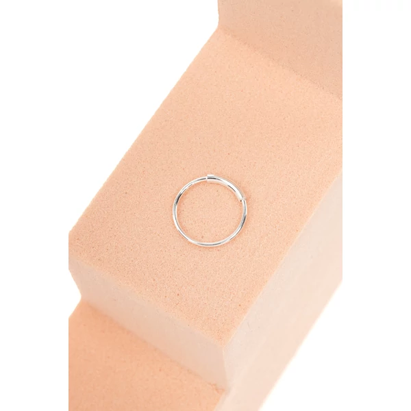 A & ONE Ezüst Színű S925 Ezüst Karika Orr/Fül Piercing