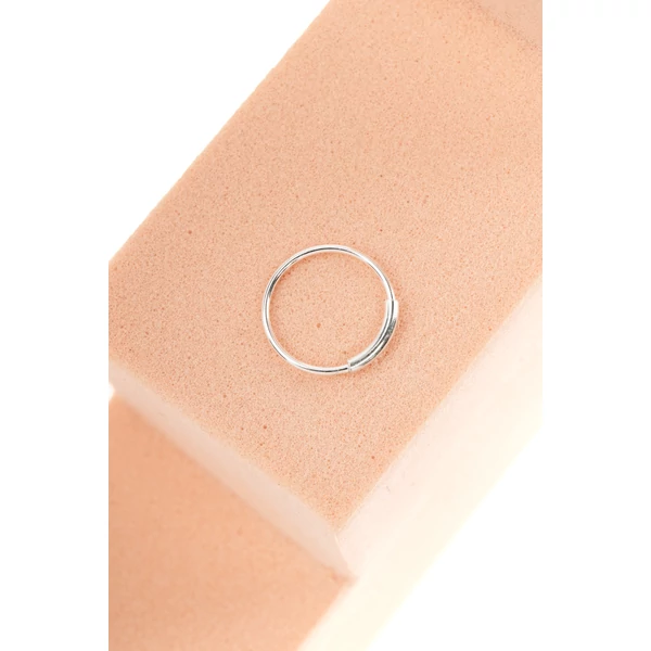 A & ONE Ezüst Színű S925 Ezüst Karika Orr/Fül Piercing