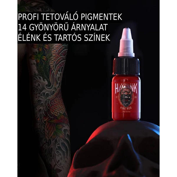 Hawink Tattoo Inks  tetováló pigmentek Rózsaszín