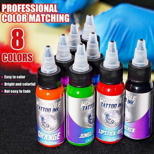 8 x 30 ml színes festék