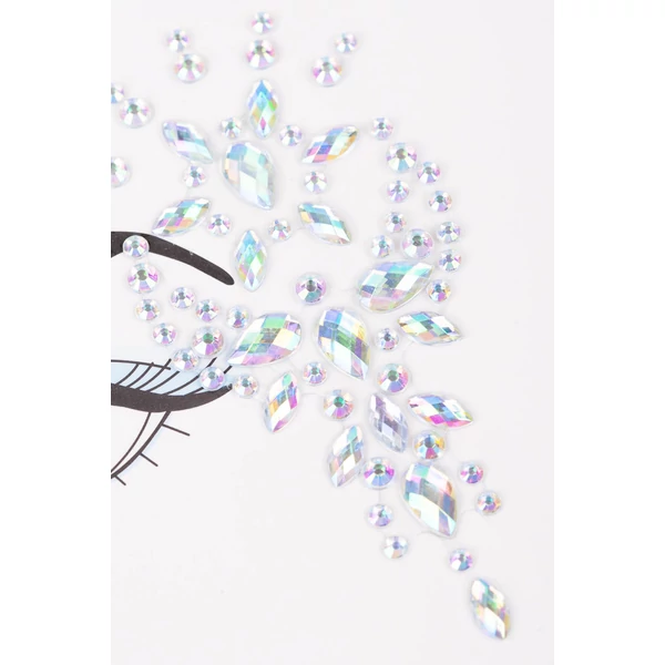 Hologramos Öntapadós Arc És Test Strasszkő