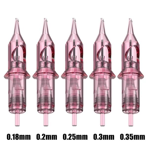 EN02E-0601RL Univerzális Tetováló Tűmodul (0,2 mm) 10 db tűvel