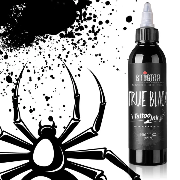 "True Black" Fekete Tetováló Festék - 120 ml