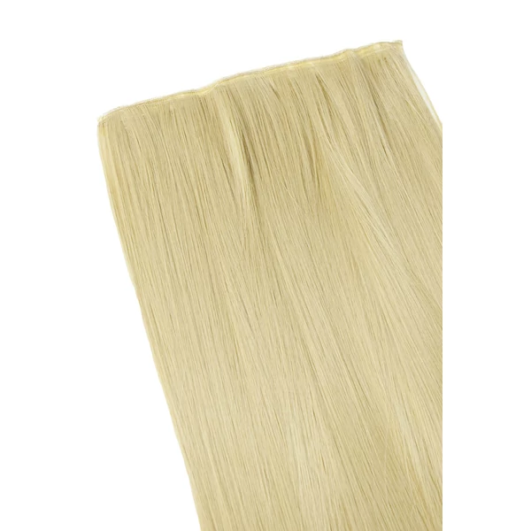 Aranyszőke Csatos Egyenes Póthaj 65 cm