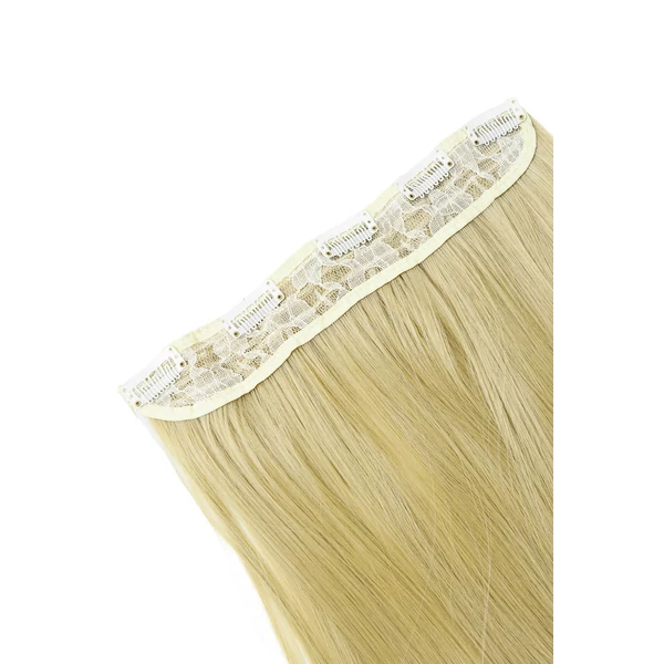 Aranyszőke Csatos Egyenes Póthaj 65 cm