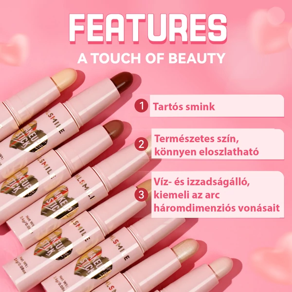 MLSMILE Gyöngyházfényű Highlighter Stift Arcra