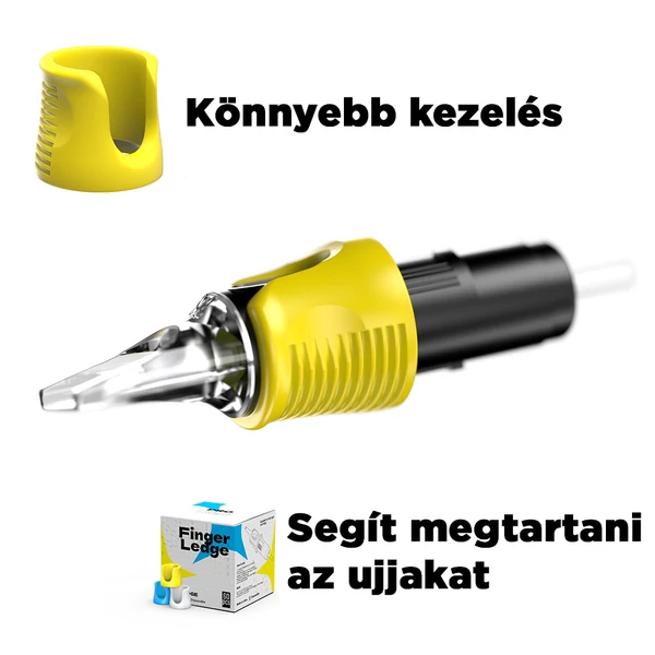 Szilikon Csúszásgátló és Ujjstabilizátor Tetoválógépekhez - 60 db