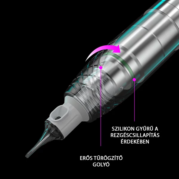 Sirius Project Ezüst Színű Tetováló Toll